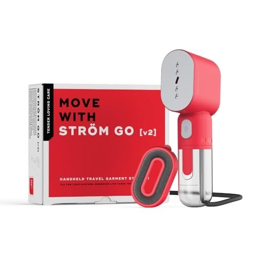 NUUK STROM GO V2 Super Compact and Vertical & Horizontal Steaming | 20g/min Steam | 30 Sec Heat Up