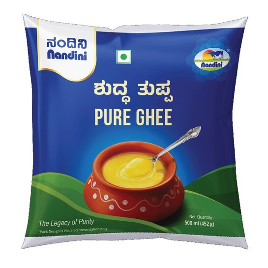 Zepto - Nandini Pure Ghee | Pouch 500 ML