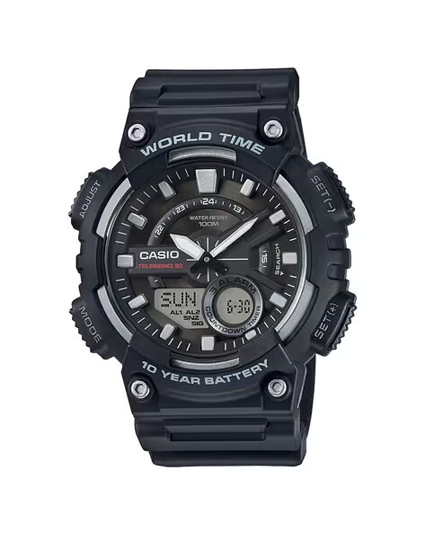CASIO Men Dial & Straps Analogue and Digital Alarm Watch AD289 @ ₹2308