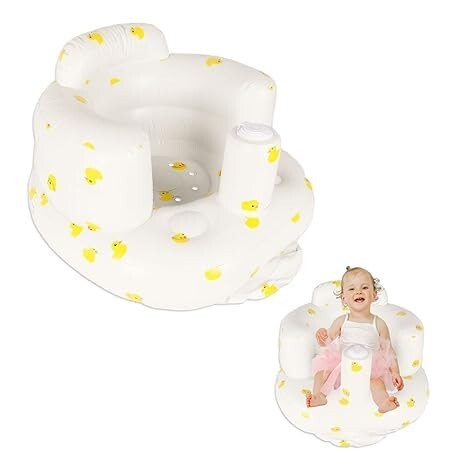 Baby Sitting Support Seat – Soft Portable Infant Sofa Chair with Backrest for Bath, Floor, Travel & Sitting Training.