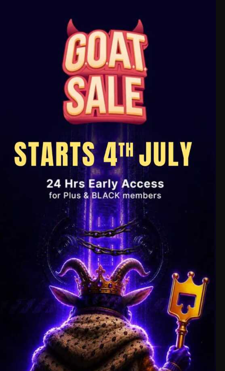 Flipkart GOAT Sale 2026 Date Official Sale Banner