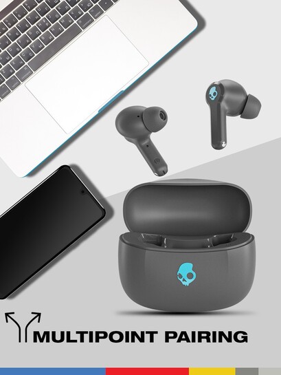 Buy Skullcandy InkD In Ear Water Resistant True Wireless Bluetooth Earbuds With Quad Mic - Headphones 