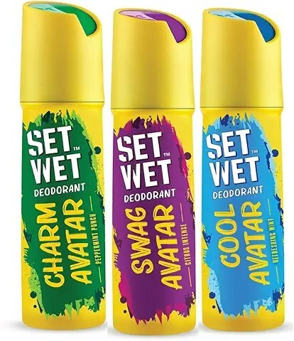 SET WET Deodorant Spray  Perfume @ Minimum 70% Discount