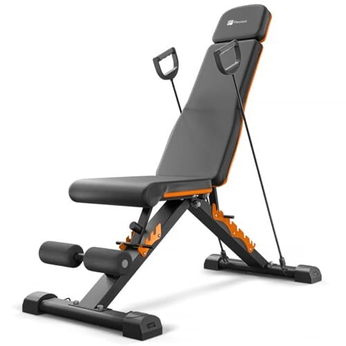 Flexnest Commercial Grade Adjustable And Foldable Gym Bench - Black (Flexbench 2.0)