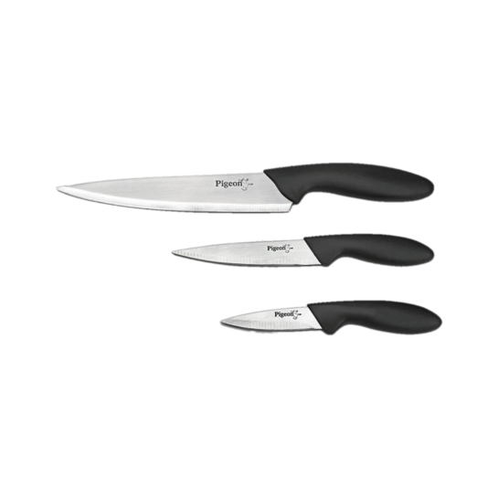 Pigeon 3 Pc Steel Knife Set