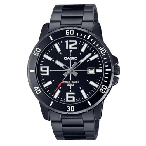Casio Enticer Men Analog Black Dial Men MTP-VD01B-1BVUDF (A1979)