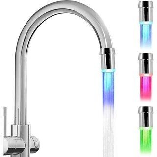 Led Faucet Light, For Bathroom & Kitchen, No Batteries Required (Pack Of 1) Swan Neck Faucet (Single Handle Installation Type)