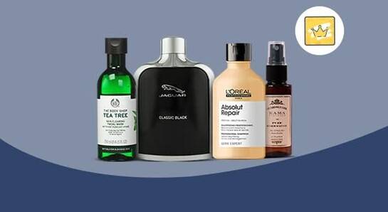 Luxury beauty Shopping order GET UP TO ₹100 BACK 12% offer, Min order: ₹400