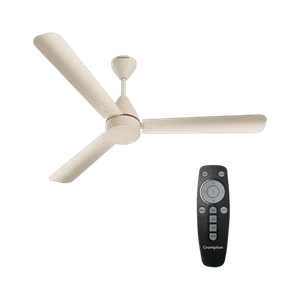 Crompton Energion Hyperjet | BLDC Technology 1200 mm Ceiling Fan (5 Star | Ivory | Pack of 1)