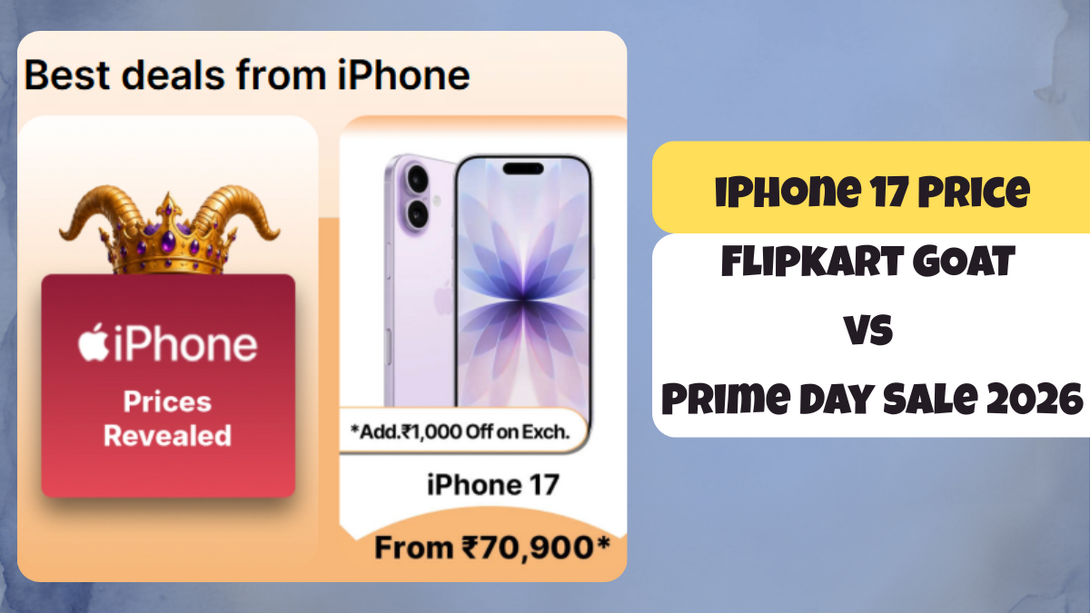 Flipkart GOAT Sale 2026 iPhone 17 Price! Buy or Not? 