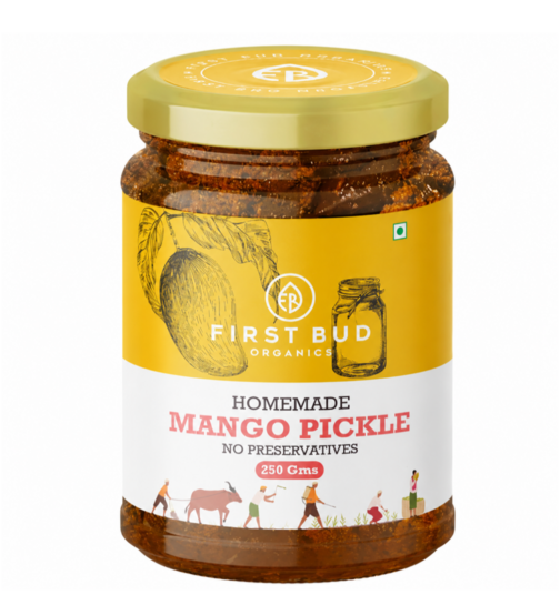 Digihaat - First Bud Organics Homemade Pickle 250g