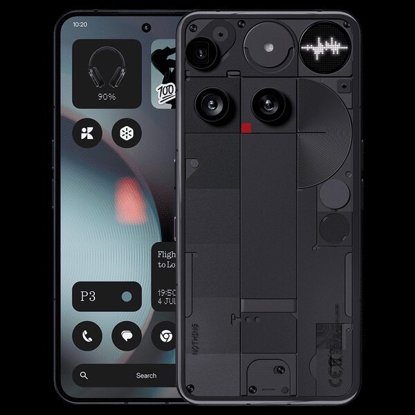  Nothing Phone (3) 5G (12GB + 256GB, Black) for just ₹38,494! 