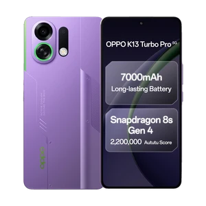 OPPO K13 Turbo Pro 5G (Purple Phantom, 256 GB) (8 GB RAM)