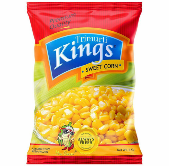Jiomart: Trimurti King's Premium Frozen Sweet Corn 1 kg @99