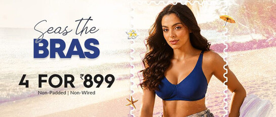 Clovia - Sea the Bras - 4 Bras For 899 [ 839 After Coupan Code ]  