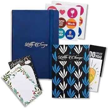 Amazon Basics Undated 2026 Planner with Daily (A5, Blue)