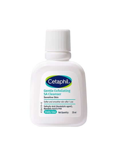 Cetaphil Gentle Exfoliating SA Cleanser With Mandelic Acid For Sensitive Skin 29 Ml 