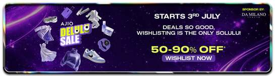 (Upcoming) AJIO Delulu Sale (Starts 3rd July) | 50–90% OFF