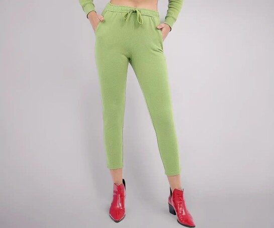 Tokyo Talkies Women Slim Fit TTZ4000213 Lime Green 32