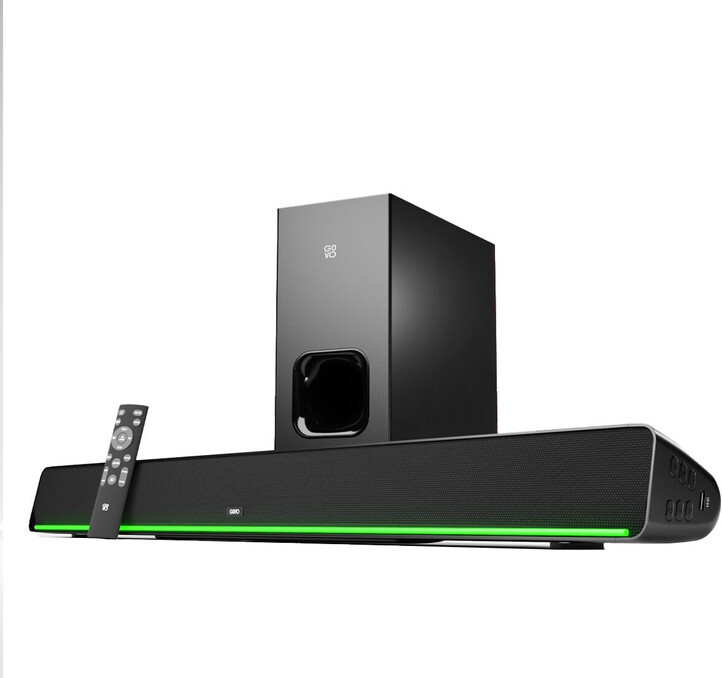GOVO GoSurround 975 Pro, 400W Soundbar with 8” Subwoofer, 2.1 Channel Home Theatre