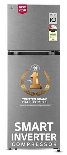 LG 251 L, 2 Star, Frost-Free Smart Inverter Double Door Convertible Refrigerator 