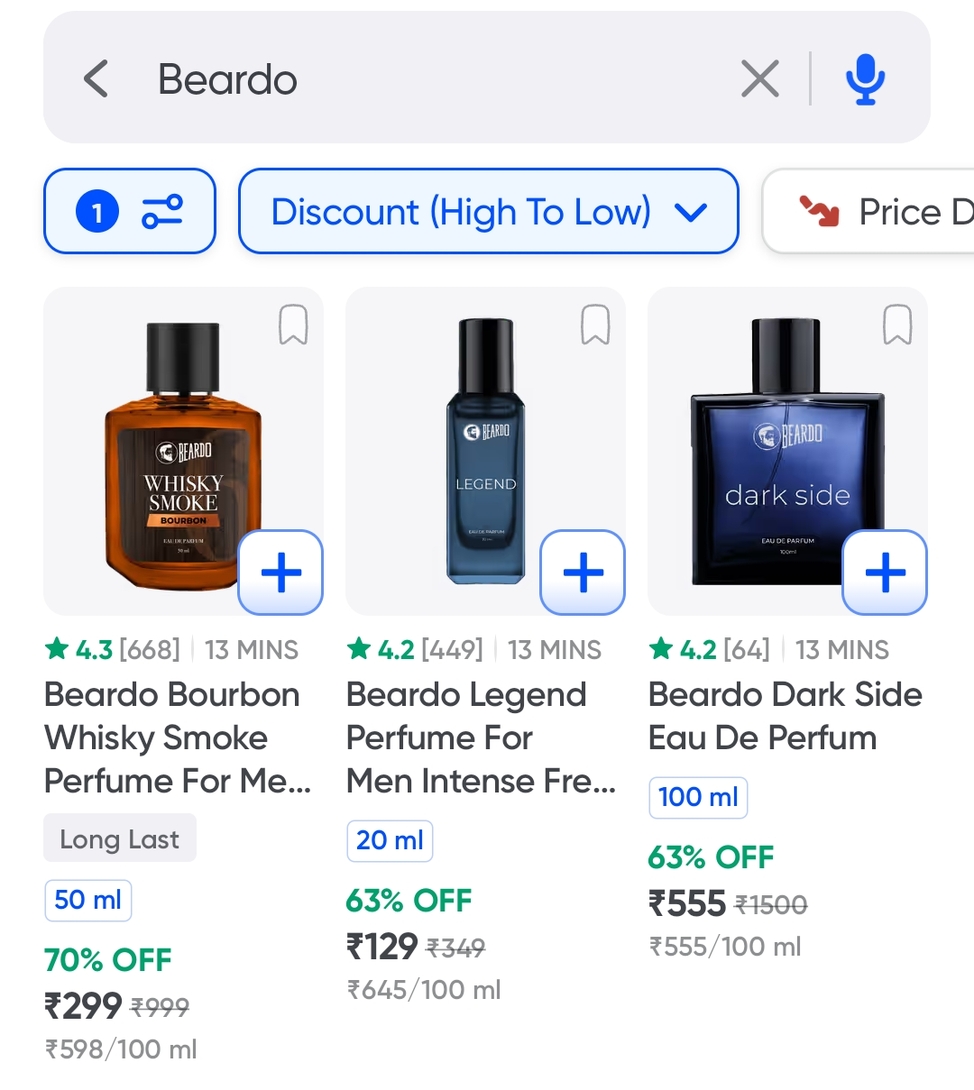 Swiggy Instamart | Search Beardo | Upto 70% Off
