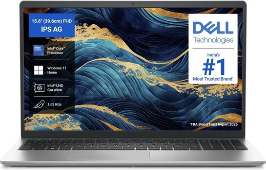 DELL Inspiron 15 (Core i3 14th Gen) Intel Core 3 100U - (8 GB/512...more