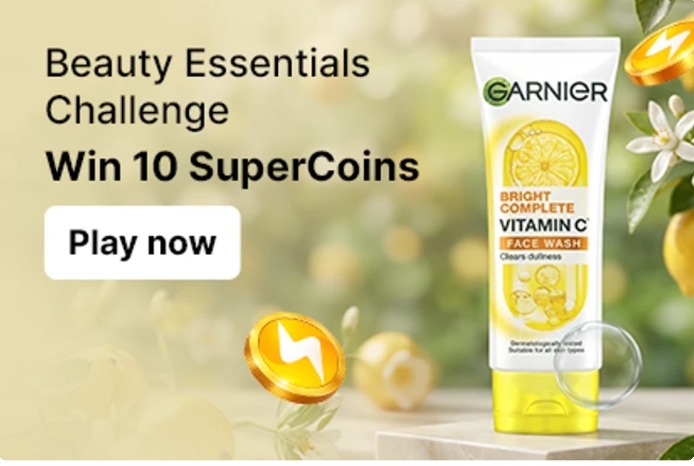 Beauty Essentials Challenge on flipkart win 10 supercoins
