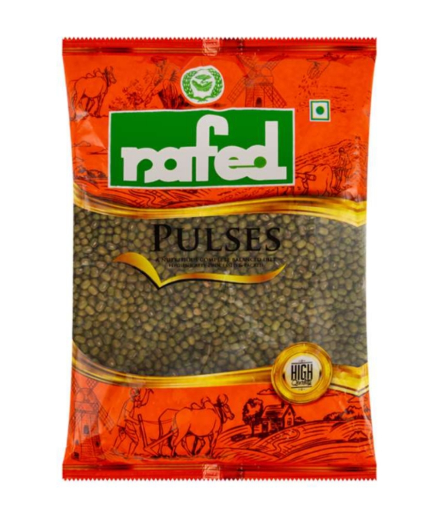 Digihaat → Nafed Moong Whole (Sabut) 500gm at ₹31