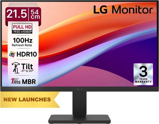 LG 54.61 cm (22 inch) Full HD VA Panel Monitor