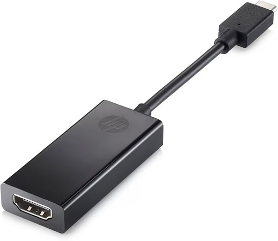 HP Pavilion USB-C to HDMI 2.0 Adapter, 6.7cm (power cord