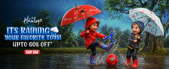 Hamleys - Upto 80% off | Its Raining Your Favorite Toys 