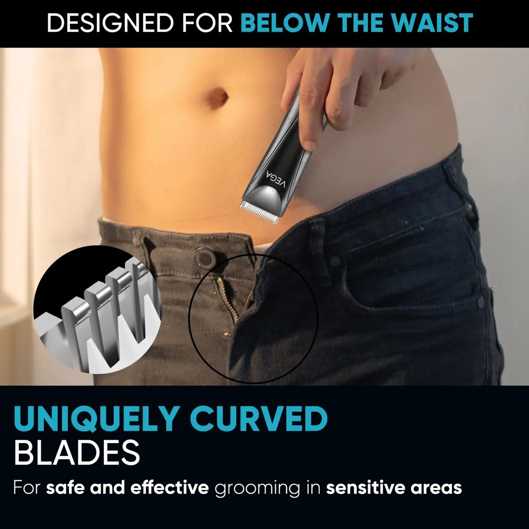 VEGA VHTH-33 IPX5 Waterproof Men Fully Waterproof Trimmer 90 min ...more