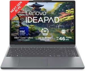 Lenovo IdeaPad Slim 3 (Gen 11) Next-gen AI PC Intel Core Ultra 5 Series 3 322 - (16 GB/512 GB SSD/Windows 11 Home) IdeaPad Slim 3 15IPH11 Thin and Light Laptop (on liveshop)