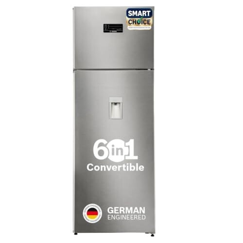 Bosch 368L, 2 Star, Frost Free Double Door Refrigerator with 2.5 L Water Dispenser 
