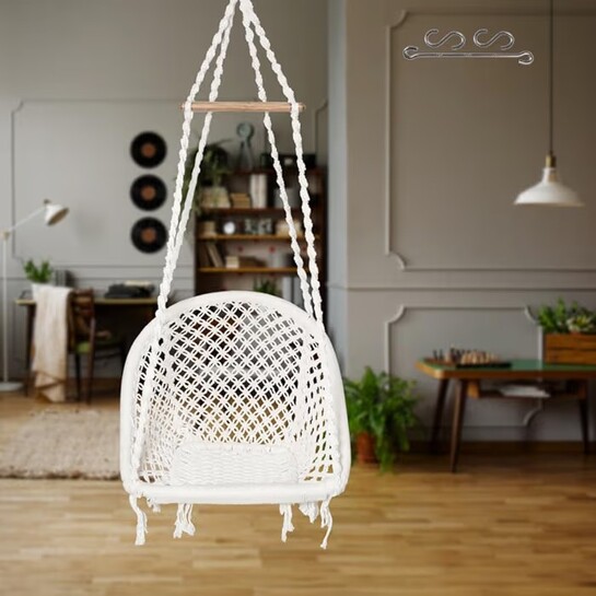 Patiofy D Shape Swing Chair/Swing