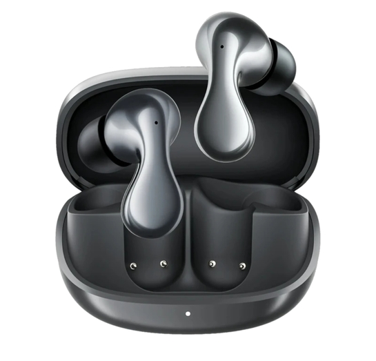 Mivi Al-Buds (Breakthrough Launch), World's 1st Human-like Al, Android Only Bluetooth Headset (Black, In the Ear)