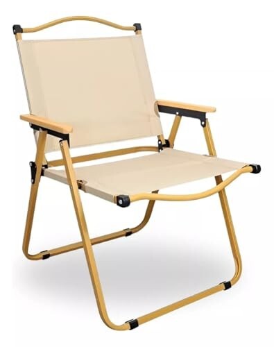 Garden Art Folding Portable Metal Camping Chair