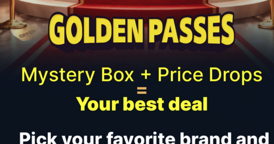 Win price drops in Mystery box golden pass + scratch & win