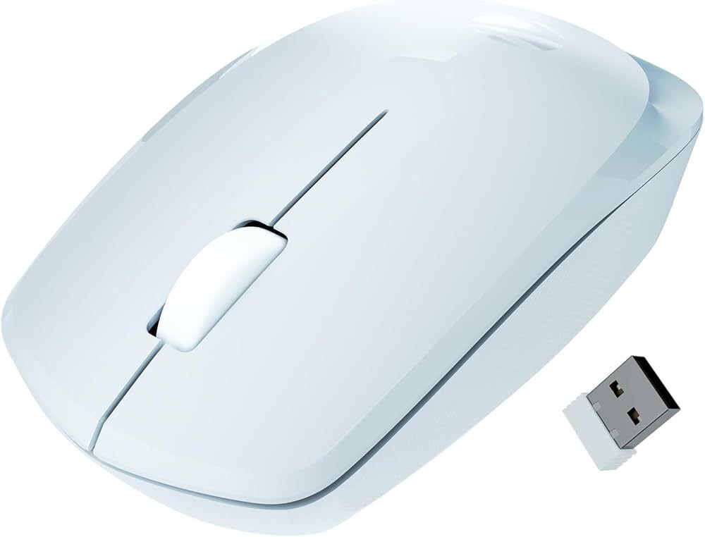 Zebronics Wireless Mouse, 2.4GHz, 3200 DPI, 3 Buttons, Comfortable & Ergonomic, USB Nano Receiver, On/Off Switch, Power-Saving Mode