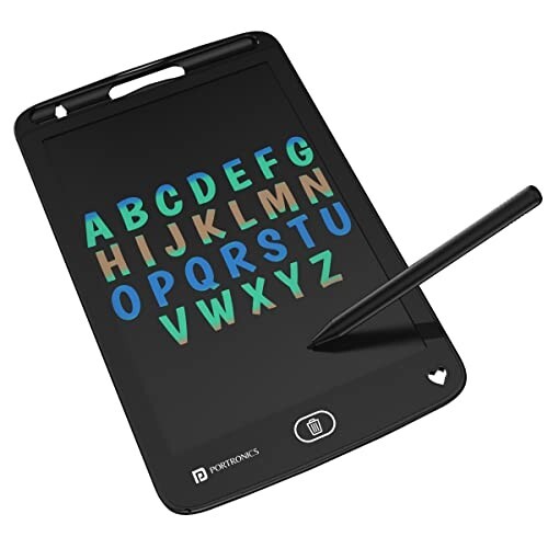 Portronics Ruffpad 8.5M Multicolor LCD Writing Pad with Screen 21.5cm 