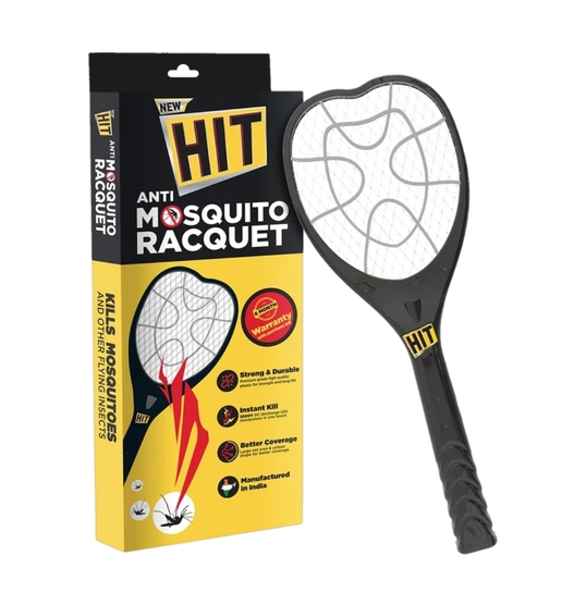 Hit Rechargeable Anti - Mosquito Racquet Electric Insect Killer Indoor, Outdoor (Bat)