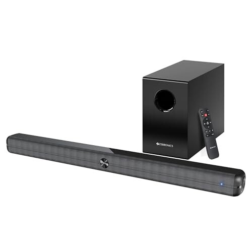 ZEBRONICS 120 Watts Soundbar, 2.1 Ch (Juke BAR 3910) [₹500 Coupon]