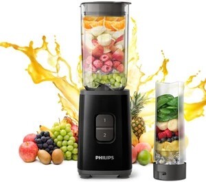 PHILIPS Mini blender 350 W Juicer (HR2602/90 | 2 Jars | With Vari...more