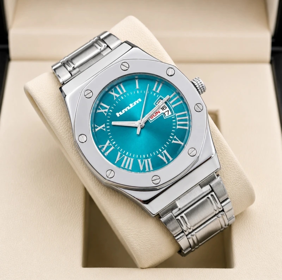 HMTM LK203 Analog Watch For Boys Day and Date Functioning Roman Luxury Dial Watch for Men Analog Watch