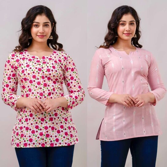 floral print women kurta