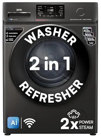 IFB 11 Kg 5 Star, DeepClean®, AI Powered, WiFi, Fully Automatic Front Load Washing Machine (EXECUTIVE PLUS OXN 1114 CMS, PowerSteam®, 9 Swirl, Steam Refresh, Inbuilt Heater, Eco Inverter, Onyx)