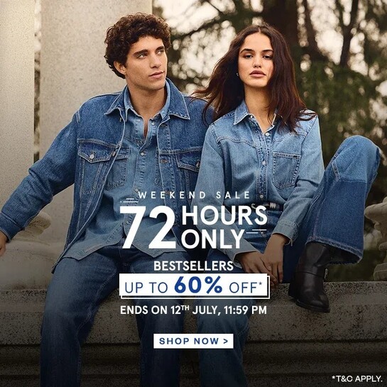 Pepejeans - Weekend Sale | 72 Hours only | Upto 60% off | Sneakers  + 15% off  PEPE15