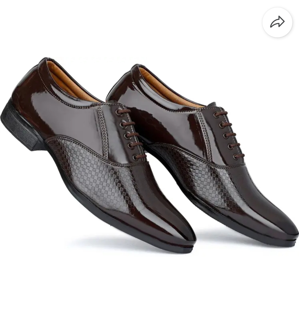 DESTA Rich Quality|Premium Look| Comfortable Lightweight Derby For Men (Brown)