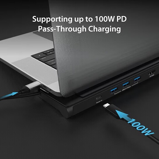 j5create USB-C Dual HDMI Docking Station (10-in-1)